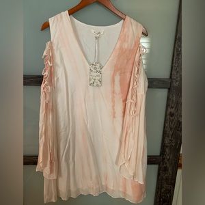 Honey Belle dress tie dye Sz Large NWT